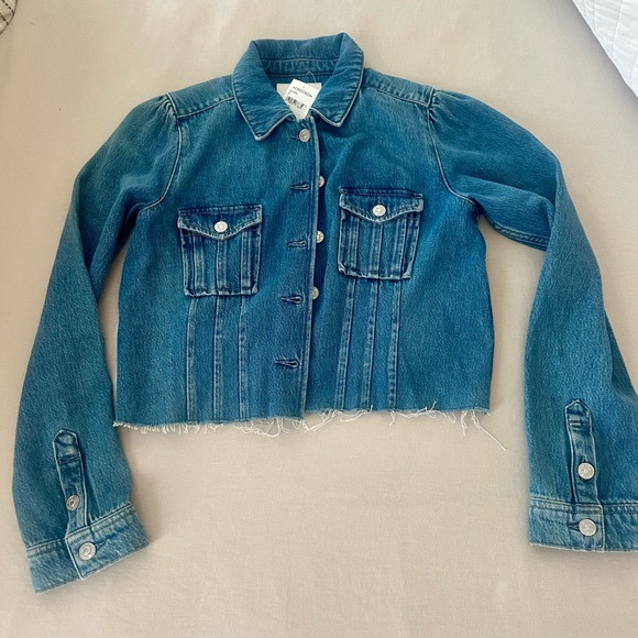 PAIGE Blue Jean Jacket - Picture 4 of 5